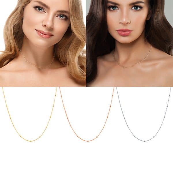 Women's Fashionable Simple Stacked All-match Necklace