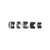 Creative Simple Non-pierced Ear Clip Five-piece Set