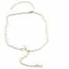 Women's Bow Pearl Tassel Pendant Necklace Simple All-match