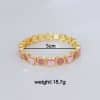 Women's Heart-shaped Zircon Fashion Simple Bracelet