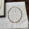Natural Stone Necklace Women's Brown Pearl Necklace Accessories