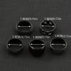 Stainless Steel Ring Five-piece Set Rotatable Decompression Ring Simple Advanced