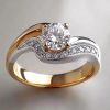 Women's Simple All-match Fashion Moissanite Ring