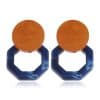 Woven Simple Personality Rattan Drop Earrings
