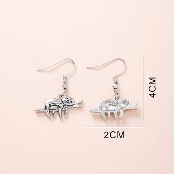 Cute Animal Sloth Drop Earrings