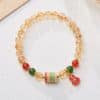 Citrine Five Sutra Bracelets Peaceful & Auspicious