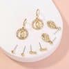Temperament Roman Portrait Pendant Combination Set Ornament