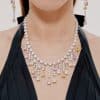 Women's Fashion Simple Water Drop Tassel Necklace