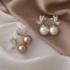 Stylish Micro-set Zircon Butterfly Earrings