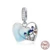 S925 Sterling Silver Travel Landscape Diy Pendant