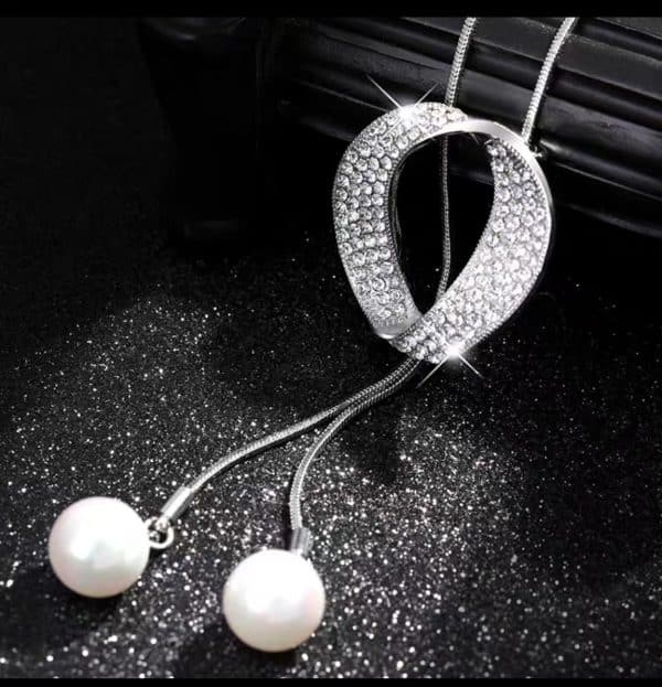 Simple All-match Women's Long Sweater Chain