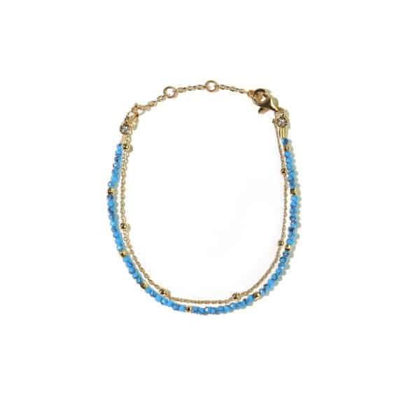 Women's Fashionable Elegant Double-layer Twin Bracelet