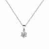 European And American Turtle Claw Super Bright Zircon-inlaid Pendant Classic Necklace