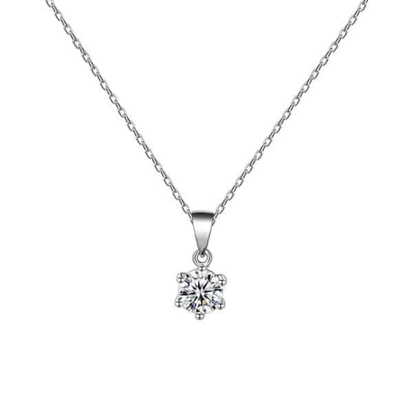 European And American Turtle Claw Super Bright Zircon-inlaid Pendant Classic Necklace