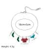 Drop Oil Color Clothes Socks Fashion Necklace Bracelet