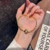 Women's Fashion Gradient Cateye Necklace Bracelet