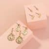 Temperament Roman Portrait Pendant Combination Set Ornament