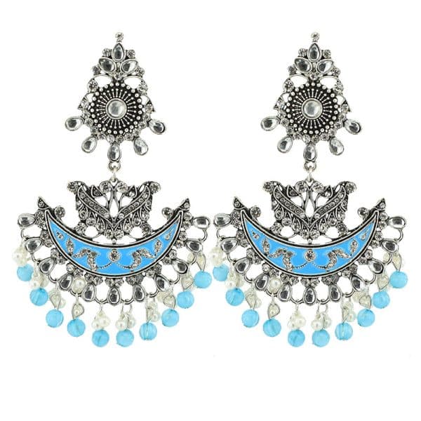 Ethnic Style Vintage Water Drop Tassel Earrings Bohemian