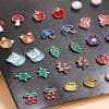 20 Pairs Of Cute All-Match Animal Fruit Combination Set Earrings