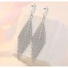 Bead Curtain Earrings Jewelry Water Drop Wheat
