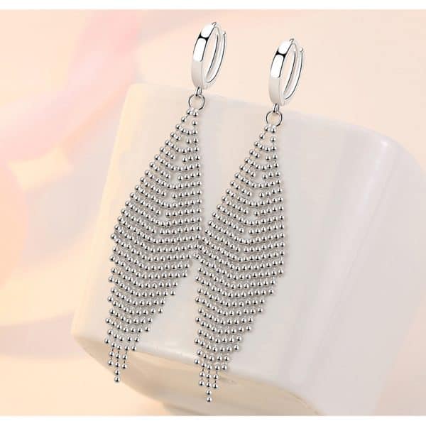 Bead Curtain Earrings Jewelry Water Drop Wheat