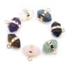 Natural Stone Pillar Pendant Jewelry Accessories