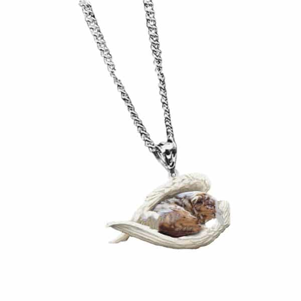 Acrylic Flat Pet Lover Necklace