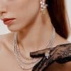 Women's Fashion Simple Water Drop Tassel Necklace