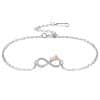 8 Words Infinite Love Bracelet High Sense Fashion Ornament Cute Cat Ornament