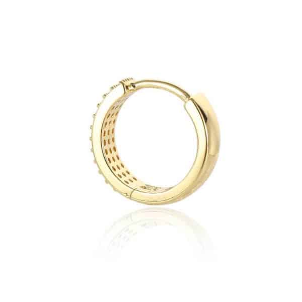 Personalized Micro-set Three Row Stud Earrings