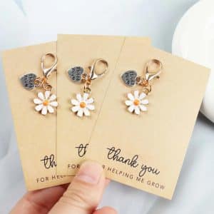 Alloy Drop Oil Pendant Colorful Flower Pendant