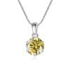 European And American Turtle Claw Super Bright Zircon-inlaid Pendant Classic Necklace
