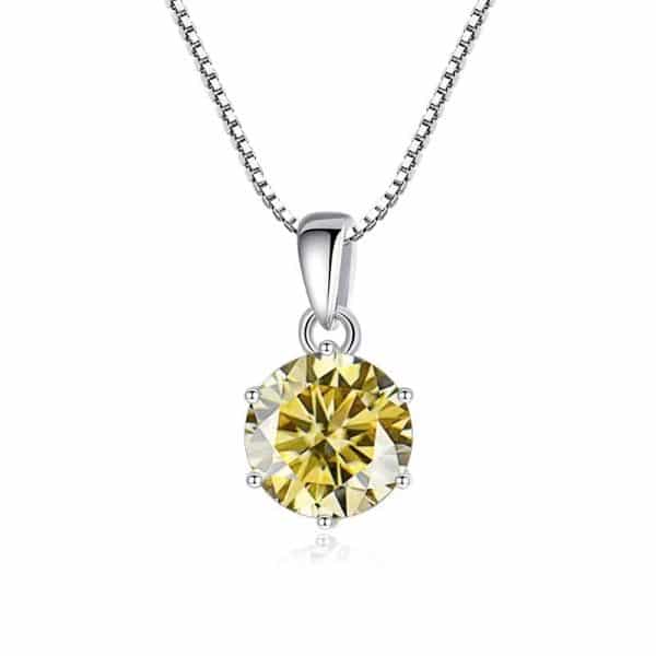 European And American Turtle Claw Super Bright Zircon-inlaid Pendant Classic Necklace