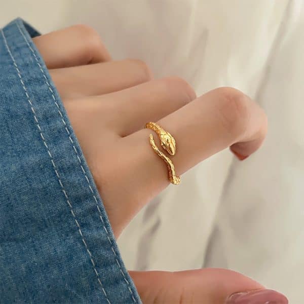 Snake Ring European And American Opening