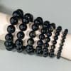 Year Of Birth Obsidian Bracelet Couple