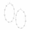 The New Pearl Big Circle Earrings Are Exaggerated