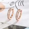 Super Fairy Zircon Circle Ear Clip