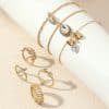 Cold Wind Simple Personality All-match Jewelry Set