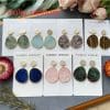 Women's Temperamental Vintage Drop Crystal Earrings