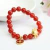 Year Of Birth Red Agate Zodiac Dragon Bracelet