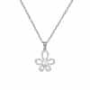 Women's High-grade Silver Pearl SUNFLOWER Necklace