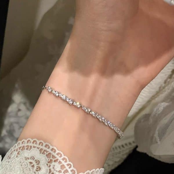Women's Zircon European And American Pop-up Bracelet
