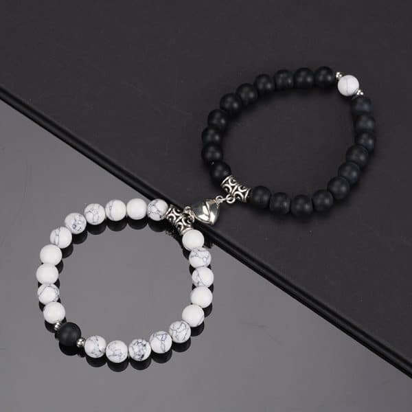 Alloy Natural Stone Lovers A Pair Of Magnets Attract Girlfriends Jewelry