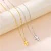 Classic Cross Pendant Female Simple Necklace