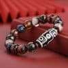 Bracelet Ancient Five-color Multi-treasure Year Snake Lucky Beads