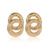 Alloy Plated Water Drop Shaped Eardrops