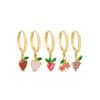 Light Luxury Snake Shaped Earring Set