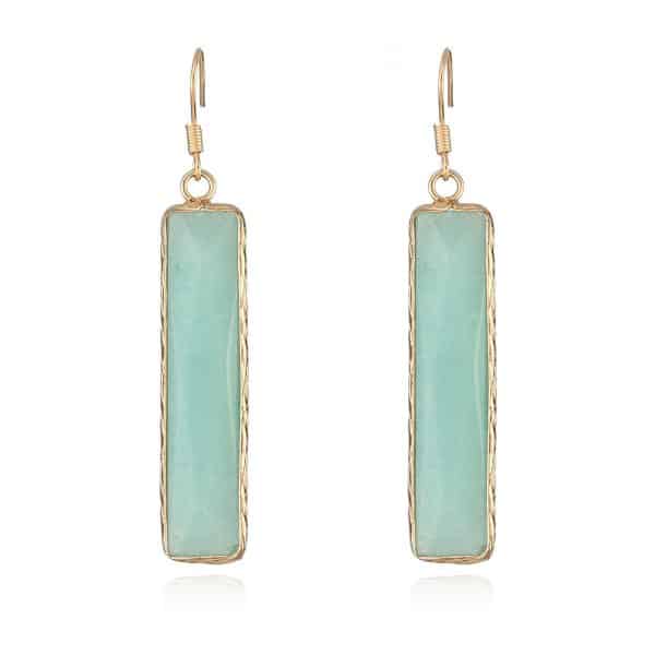 Natural Stone Pendant New Women's Trendy Earrings Sold Jewelry