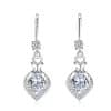 Temperament Water Drop Mid-length Earrings For Women