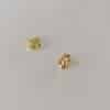 Women's Metal Three-layer Small Circle Ear Studs